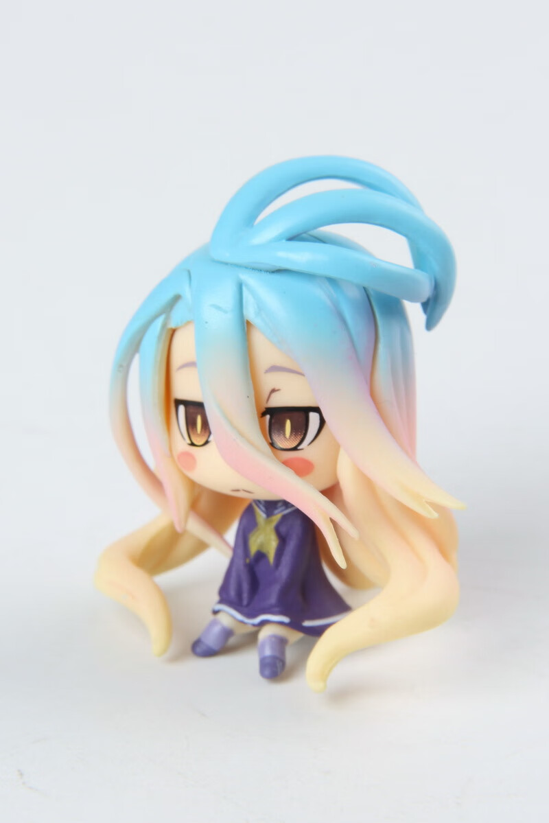 game no life 游戏人生 白1/7模型公仔摆件模型 q版3款游戏人生 白 送