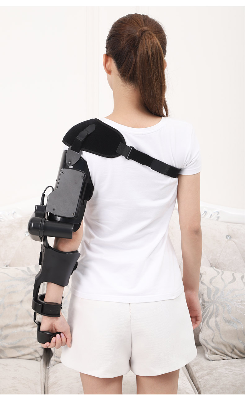 中量 肘关节锻炼器材手臂屈伸训练器胳膊弯曲活动上肢按摩机 左臂