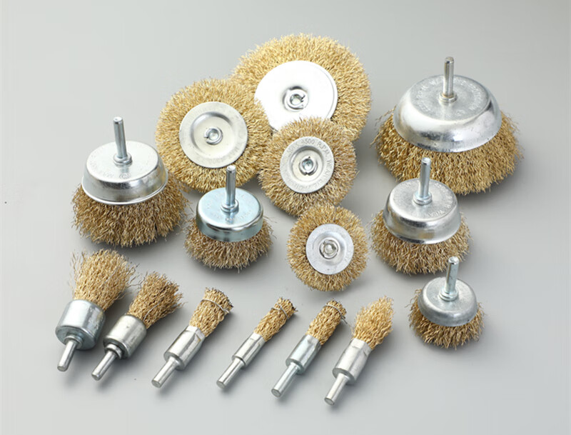 电动角磨机钢丝刷头碗型平行打磨头除锈神器不锈钢抛光轮木工工具 碗