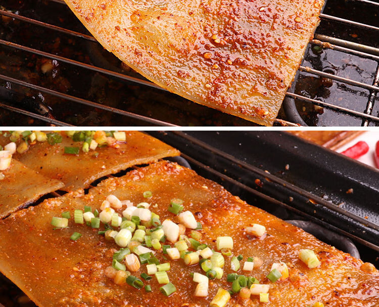 巴适哥苕皮重庆特产商用鲜苕皮大张专用火锅苕粉皮17-19张约2.