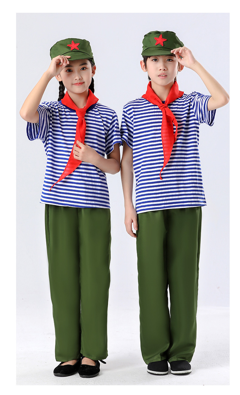 海魂衫短袖 裤子 帽子 红领巾 100【图片 价格 品牌 报价】-京东
