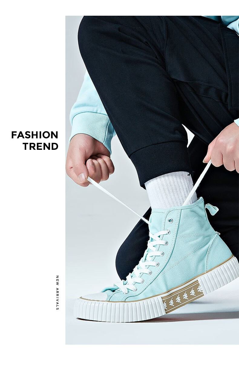 【预】kappa卡帕串标帆布鞋情侣男女休闲鞋板鞋运动鞋时尚小白鞋 美丽