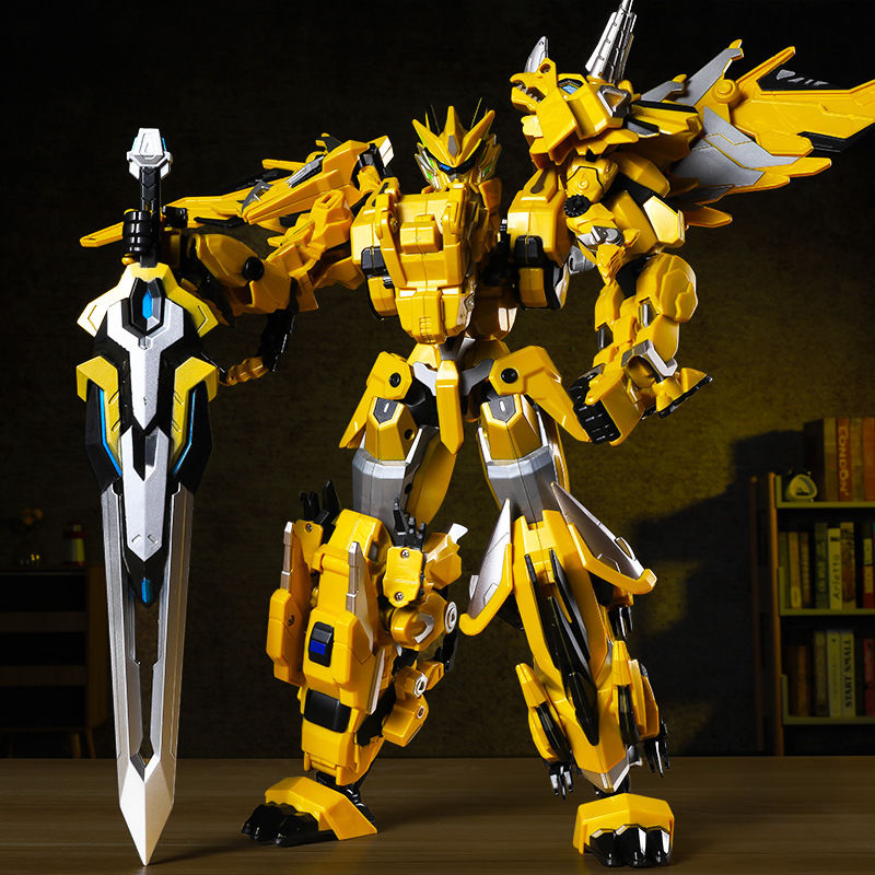 机器人儿童玩具礼物男孩子的 五合体神龙号-配神龙剑-拆五只恐【图片