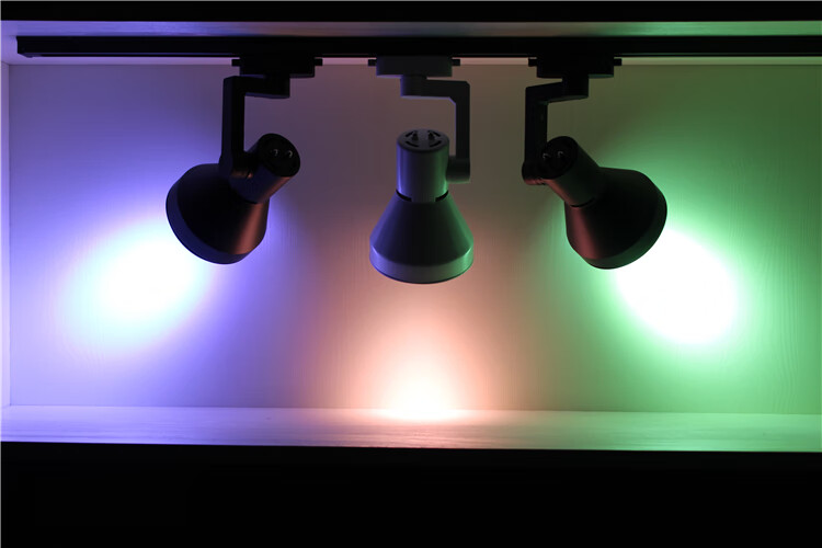 熟食鲜肉水果烘焙店蔬菜植物补光灯红蓝绿黄光led射灯 wj c款 空灯罩