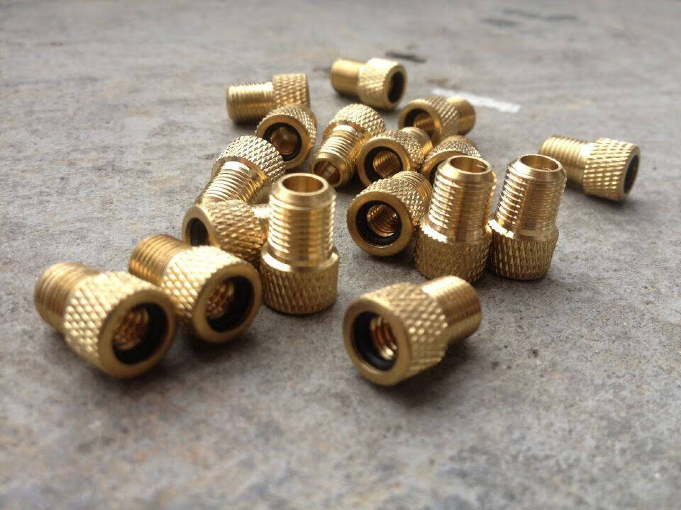 自行车法式气嘴帽 打气筒法嘴转美嘴 法式气嘴转换头 自行车公路车