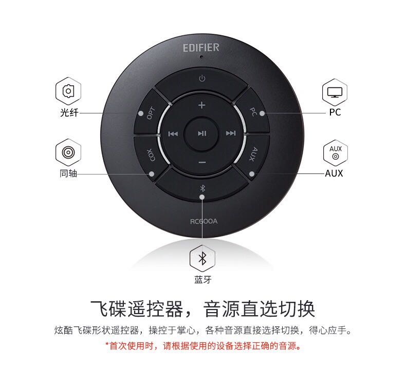 适用edifier/漫步者s1000音箱遥控器s1000ma s201 s880 s2000mkii
