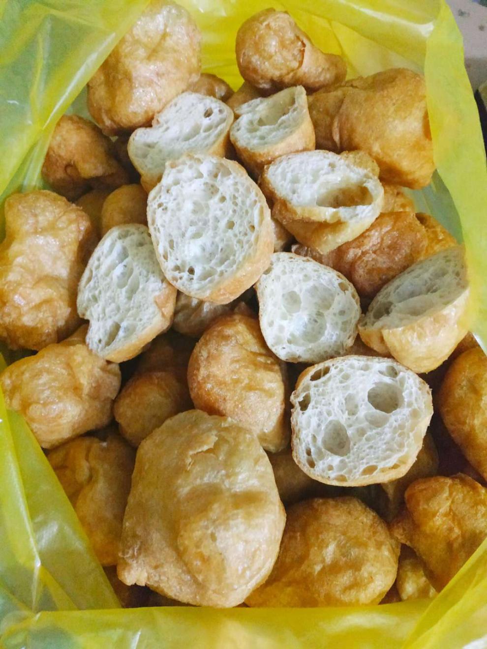 5折 天津油面筋 牛杂面筋球港式牛杂食材 劲道耐煮面筋泡500g装 1斤