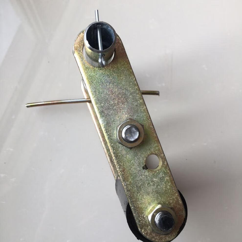 五征时风金蛙三轮车农用车配件压带轮总成矿用封闭时风皮带张紧轮五征