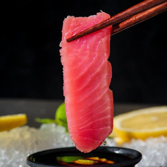 康胜谊 新鲜金枪鱼鱼刺身中段200g金枪鱼寿司料理生鱼片料理黄鳍