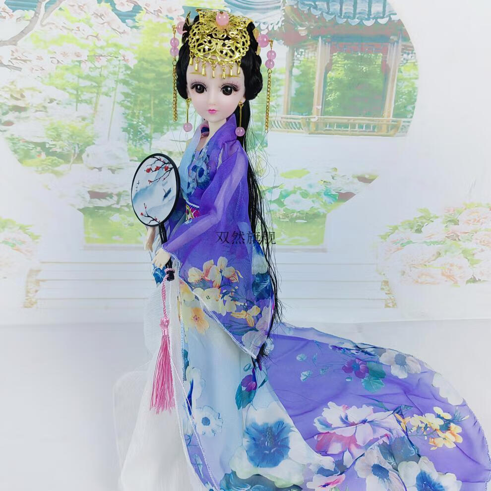 古装芭比娃娃全套 中国古装汉服芭比换装30厘米古风公主娃娃女孩玩偶