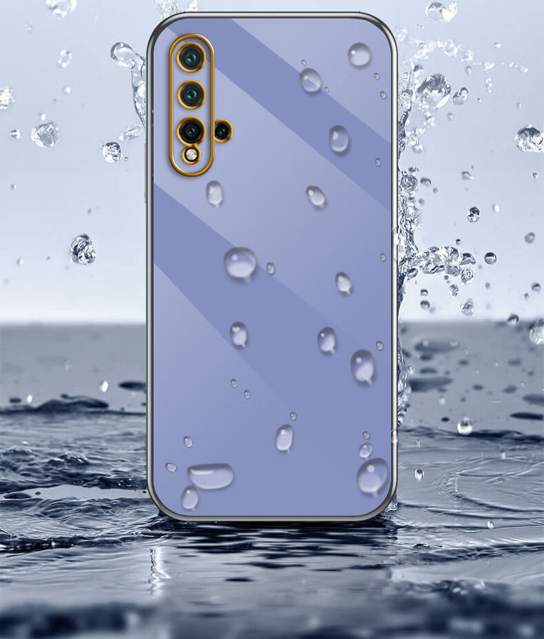 华为荣耀20手机壳荣耀20pro新款男女yalal00直边电镀华为荣耀20s全包