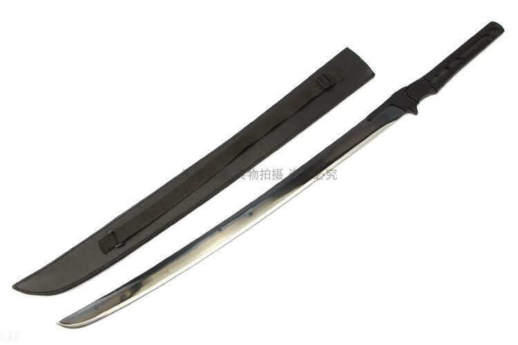 2022新款高频村雨刀合金装备崛起复仇雷电黑刀cosplay动漫道具模型木