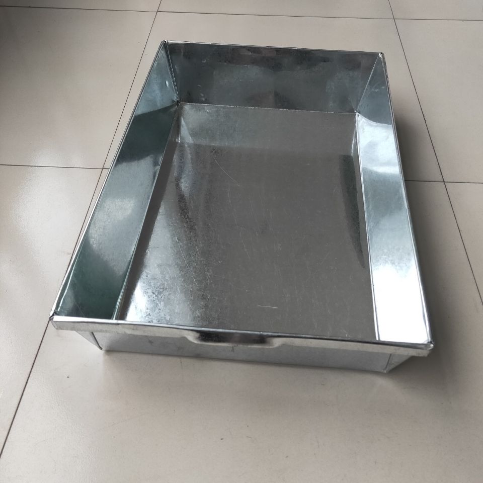 铁盘子长方形冷库镀锌盘冷冻盘速冻盘铁盘铁盒鱼盘虾盘不锈钢盘冰模