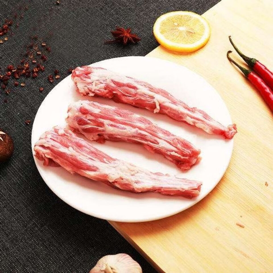 新品鲜羔羊羊尾骨羊蝎子尾骨羊肉新鲜羔羊尾骨精修羔羊尾骨5斤