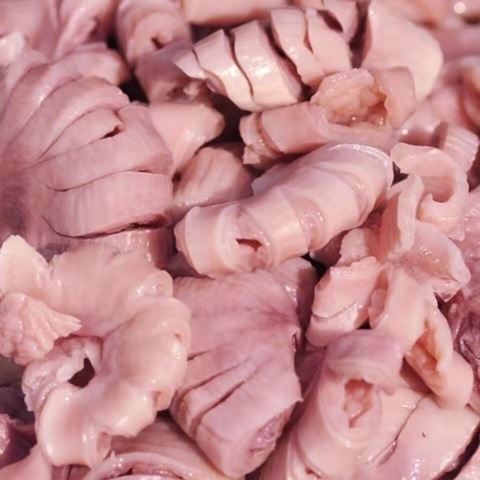 【猪花肠】新鲜猪花肠猪脆肠串串火锅烧烤5斤20斤猪仔肠批发广纳力驰