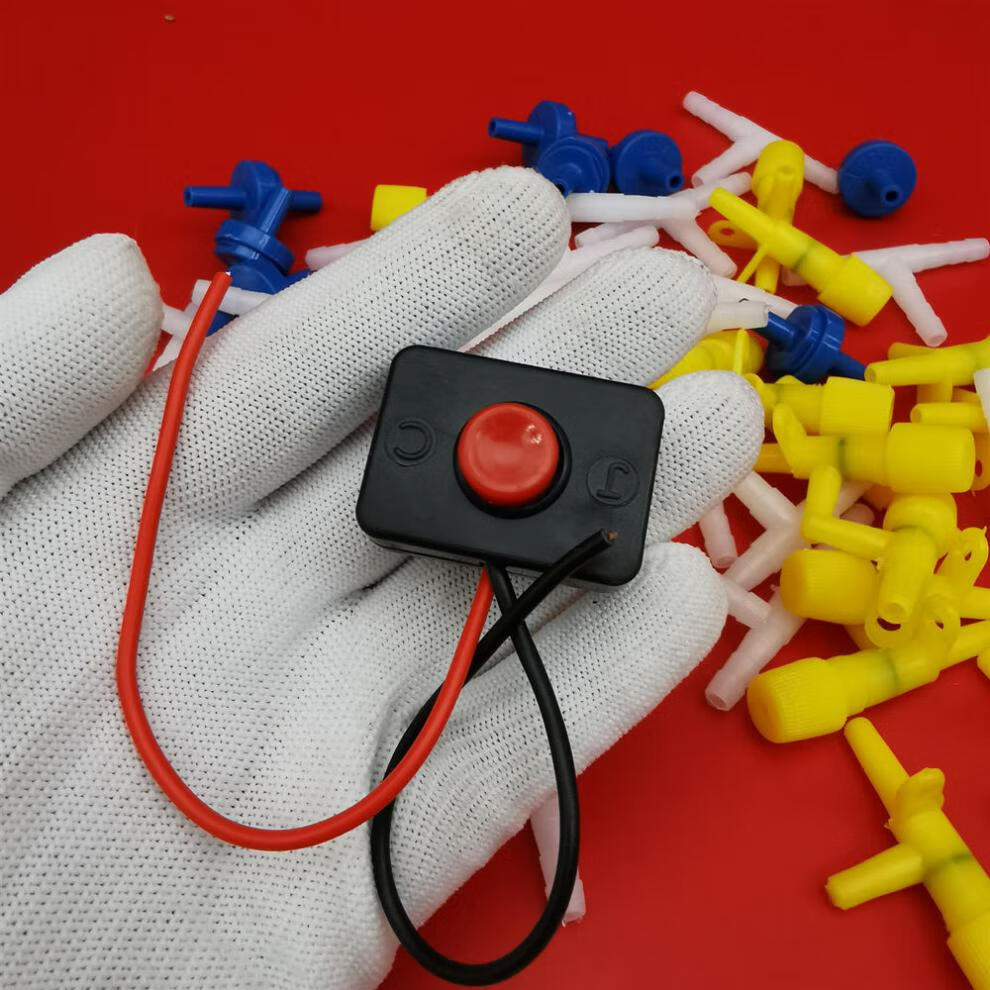 收割机链条自动注油器链条自动加油打油机润滑器12v24v农机配件全 12v