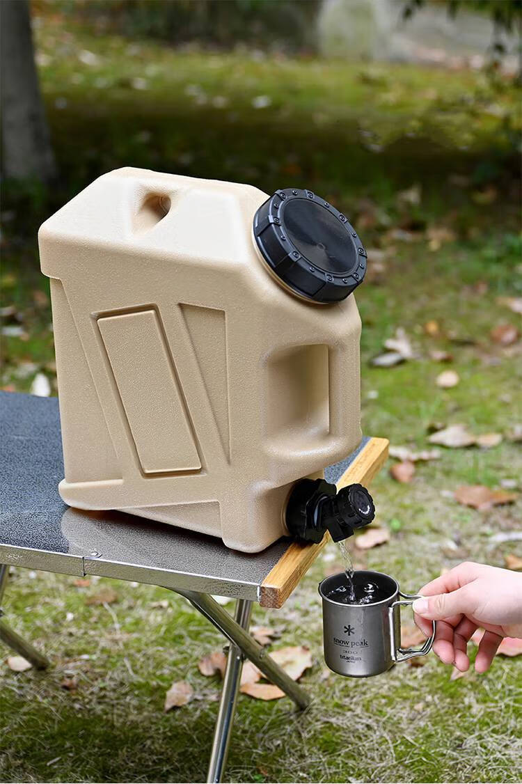 户外露营储水桶 farmer camp户外储水桶便携露营水桶带龙头手提式饮水