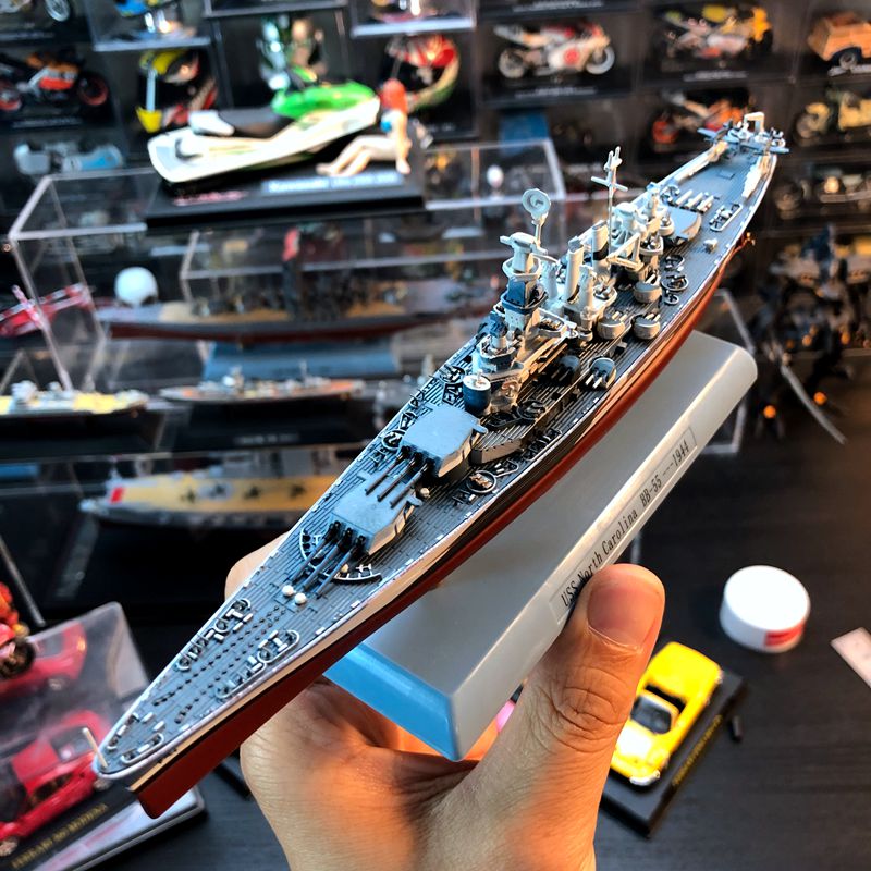 乐··高战舰世界南达科他号战列舰军舰二战合金摆件静态成品舰船模型