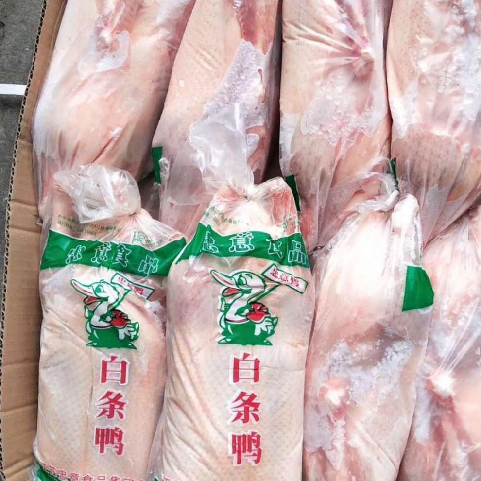 白条鸭34斤每只 8只272斤新鲜大鸭子盐水鸭无内脏 诺斯食美 8只3