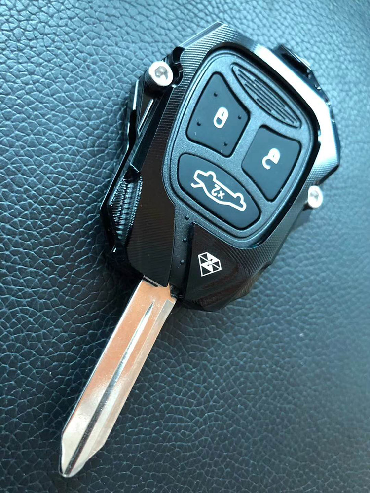 精选好货定制牧马人钥匙壳钥匙扣钥匙包铝合金金属钥匙保护壳新款吉普