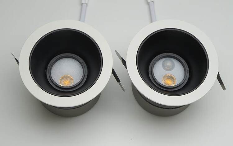 射灯新款深杯防眩无主灯筒灯入门玄关人来亮灯人走自熄灯 3w红外4000k