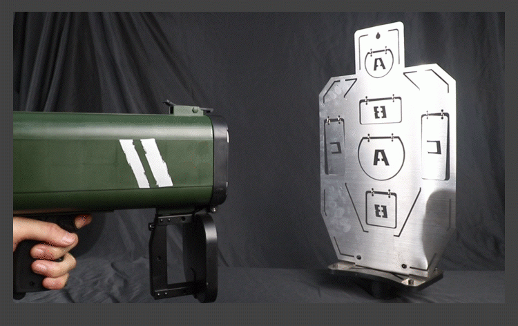 乐辉m202手持灯光四联火箭筒儿童多孔rpg发射4连发迫击炮玩具枪男