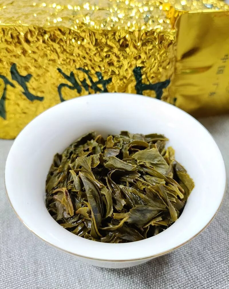 新春茶广东河源上莞茶仙湖茶绿茶茶叶东源客家特产炒茶口粮茶500g 新