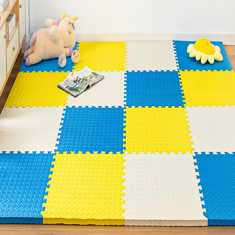 严选儿童泡沫地垫拼接爬行垫家用爬爬垫卧室加厚榻榻米垫子拼图地板垫