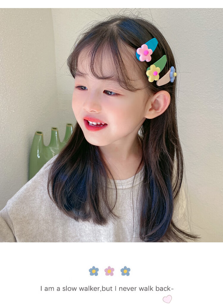 中学生发夹儿童刘海碎发女童可爱水果发卡网红小女孩动物夹学生头饰女
