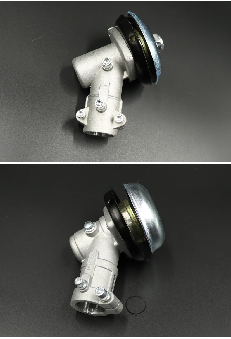 割草机机汽油割草机配件工作头/杆汽油打草机工作头/齿轮箱割灌机配件