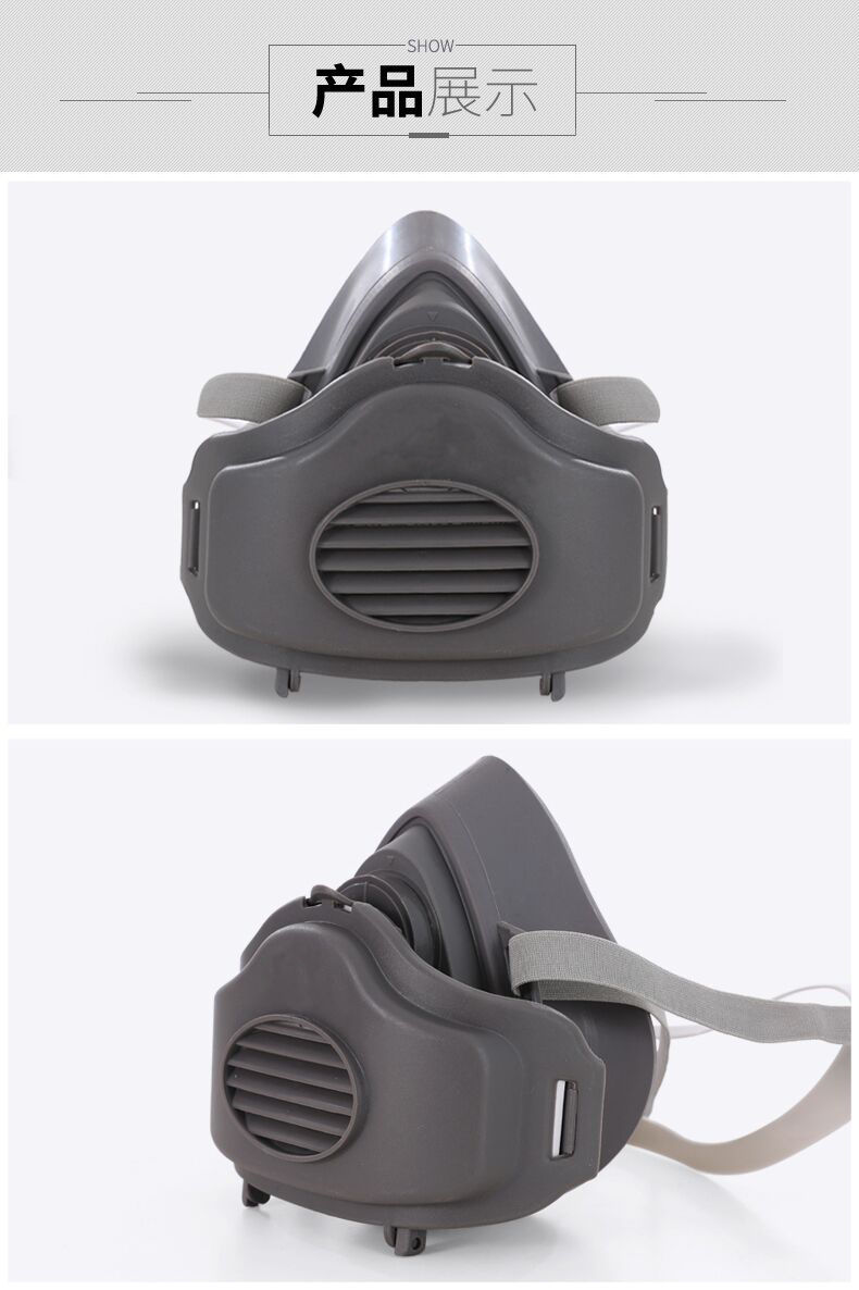 支持国货现货透气猪鼻子尘口罩3200尘口罩工业尘3701尘口罩过滤棉