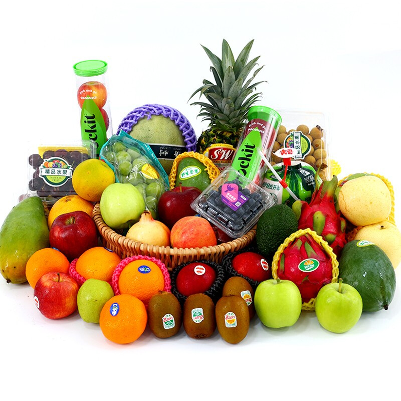 【食品安全认证】混搭新鲜水果礼盒新鲜应季水果组合高端送礼礼盒装 6