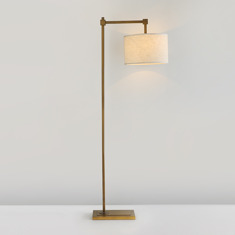 中式落地灯新中式创意客厅落地灯简约个性茶室书房设计师酒店房卧室