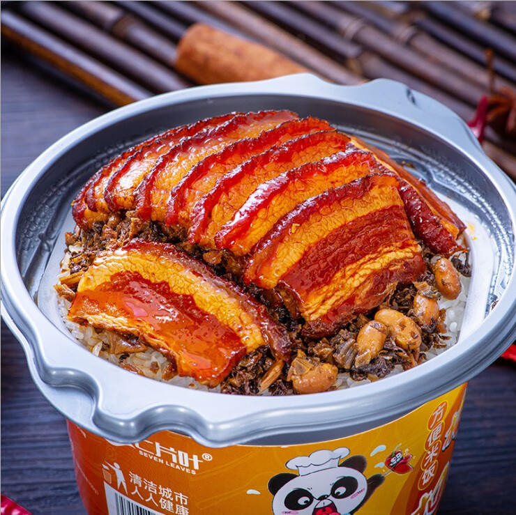 自热米饭6盒方便速食即食品一箱自熟煲仔盒饭有肉荤菜自加热快餐