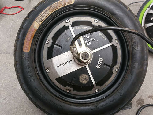 适用绿源前后踏板电机雅迪v伏爱玛台铃原厂10寸鼓刹品电机 60雅迪