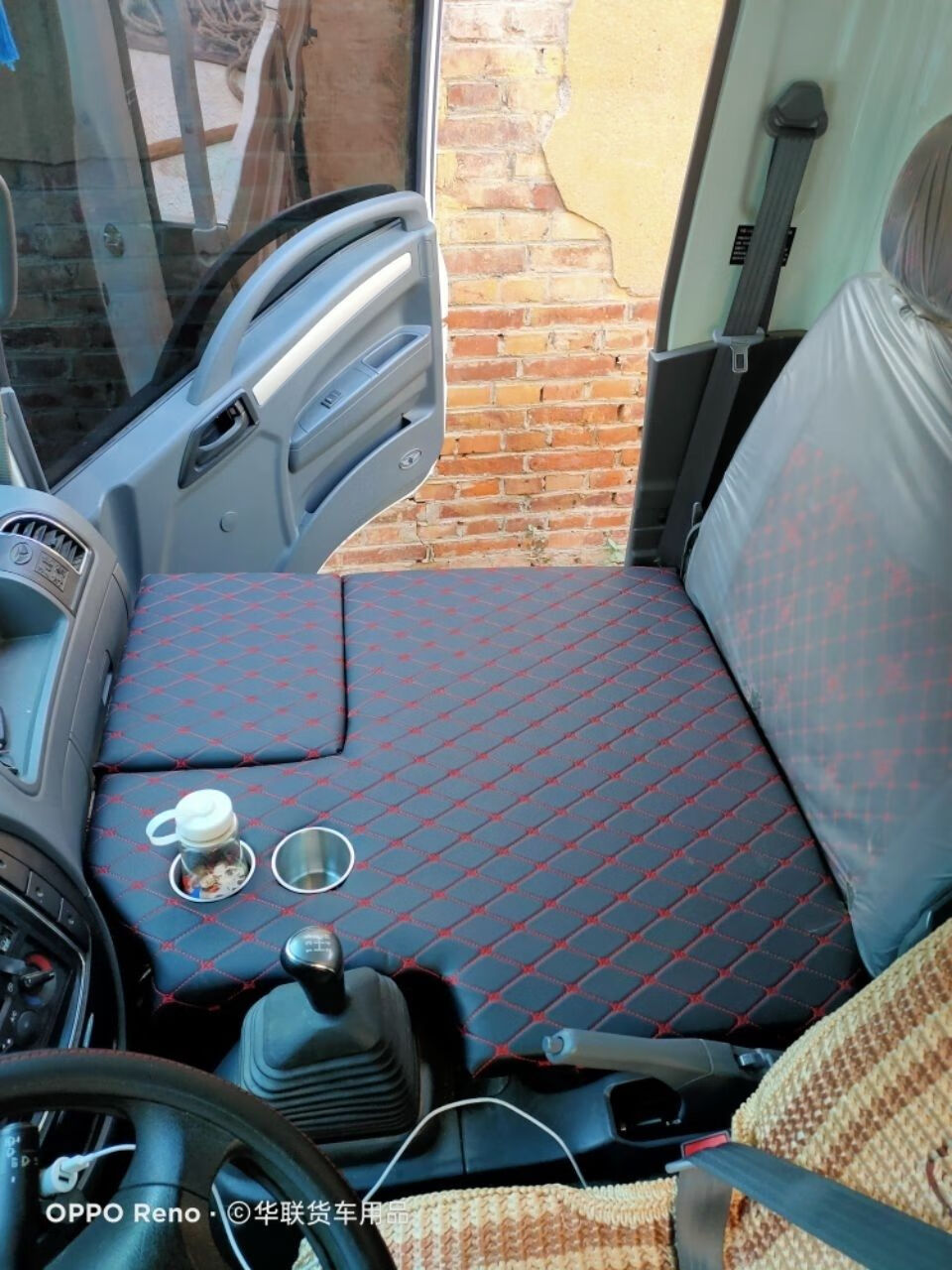 2米蓝牌单排货车卧铺适配唐骏k7唐骏k3唐骏t7唐骏骏麒卧铺 酒红 唐骏