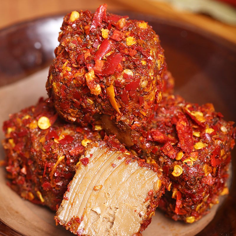 天全豆腐乳天泉豆腐乳 麻辣霉豆腐农家成都红方下饭臭豆腐四川特产