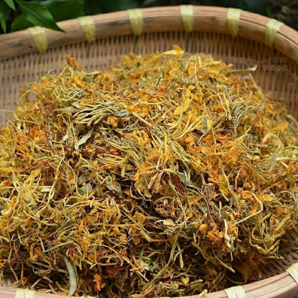 《野生》野生金银花,自然晒干金银花茶金银花多规格 100克【图片 价格