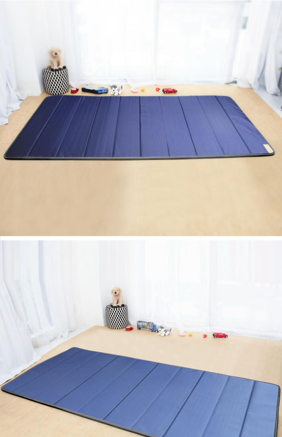 夏天地铺睡垫床垫可折叠 折叠床垫打地铺午休垫子学生午睡地垫睡垫可