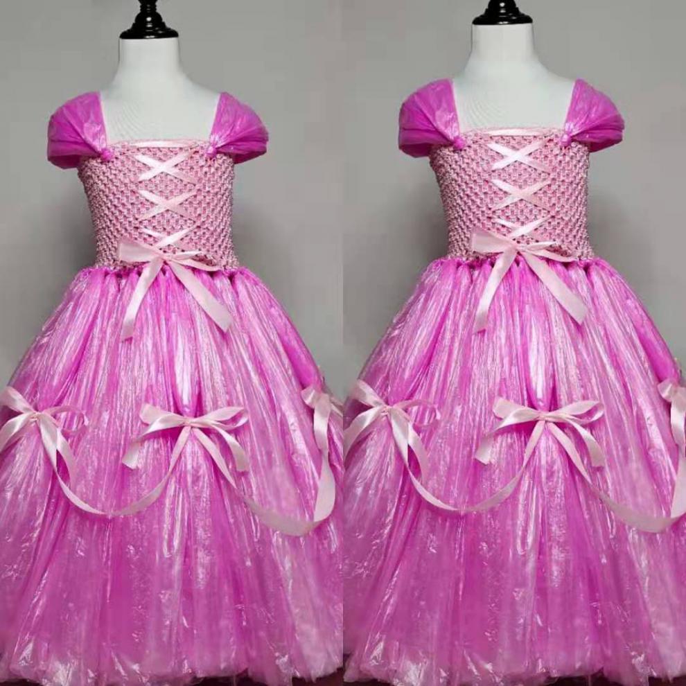 窈欣变装秀衣服儿童环保时装秀手工自制幼儿园走秀潮服学生男童女孩