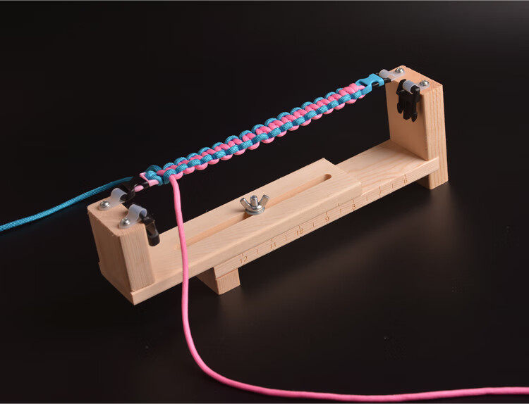 手工编绳器 红绳手链编织器编绳神器工具编织架玉线固定木架套装diy