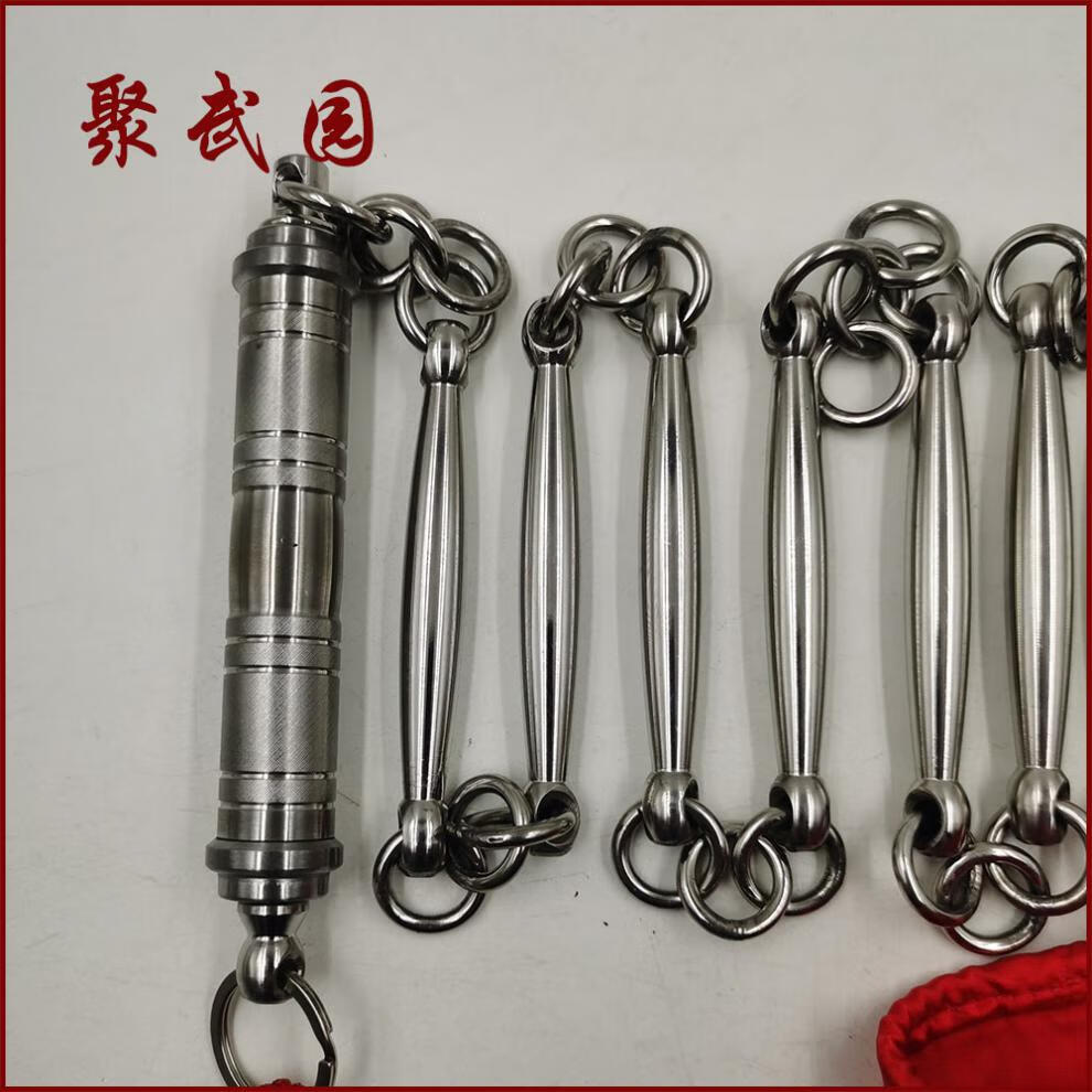 加重鞭圆形葫芦形八棱型 圆形九节鞭(重2斤长150cm)【图片 价格 品牌