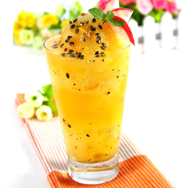 百香果酱2kg草莓蓝莓含果肉商用芒果百香果果酱奶茶店专用芒果果酱2kg