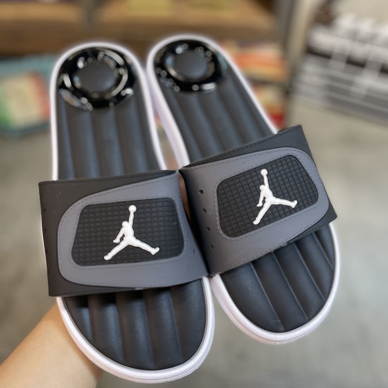 南极人nanjiren 潮牌飞人拖鞋男夏季室内外穿防水防滑气垫底舒适男士