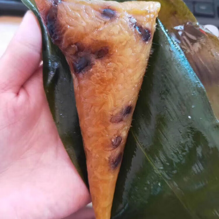 李绅 碱水粽红豆粽端午节新鲜粽子湖南湘西特产农手工粽子10个 碱水
