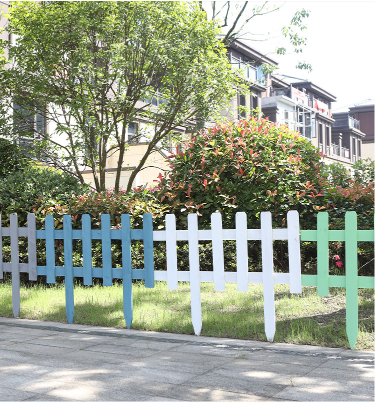 防腐木花园围栏庭院草坪花池护栏户外菜地围挡篱笆装饰插地小栅栏非标