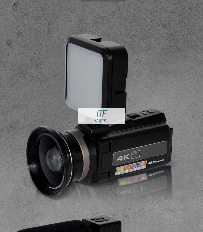 琦莎初步【旗舰】新款4k家用旅游摄影机数码vlog摄像机高清学生手持dv