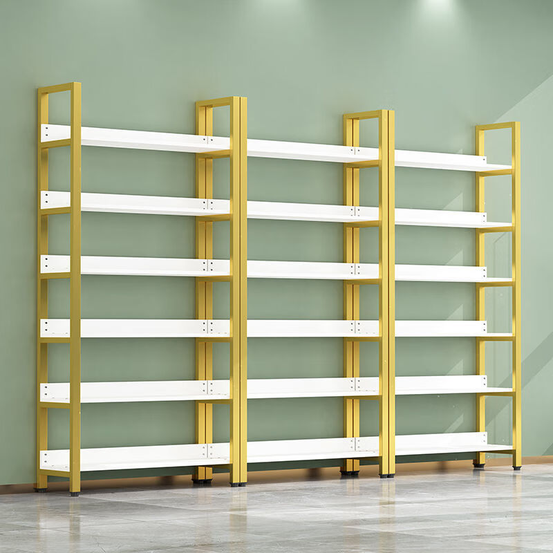 化妆品展示柜美容院产品展柜陈列柜精品货柜饰品柜鞋店展示架货架白色