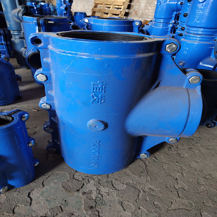 变径三通哈夫节分水器抢修器三通补漏卡子球墨铸铁水管堵漏器 dn20(p