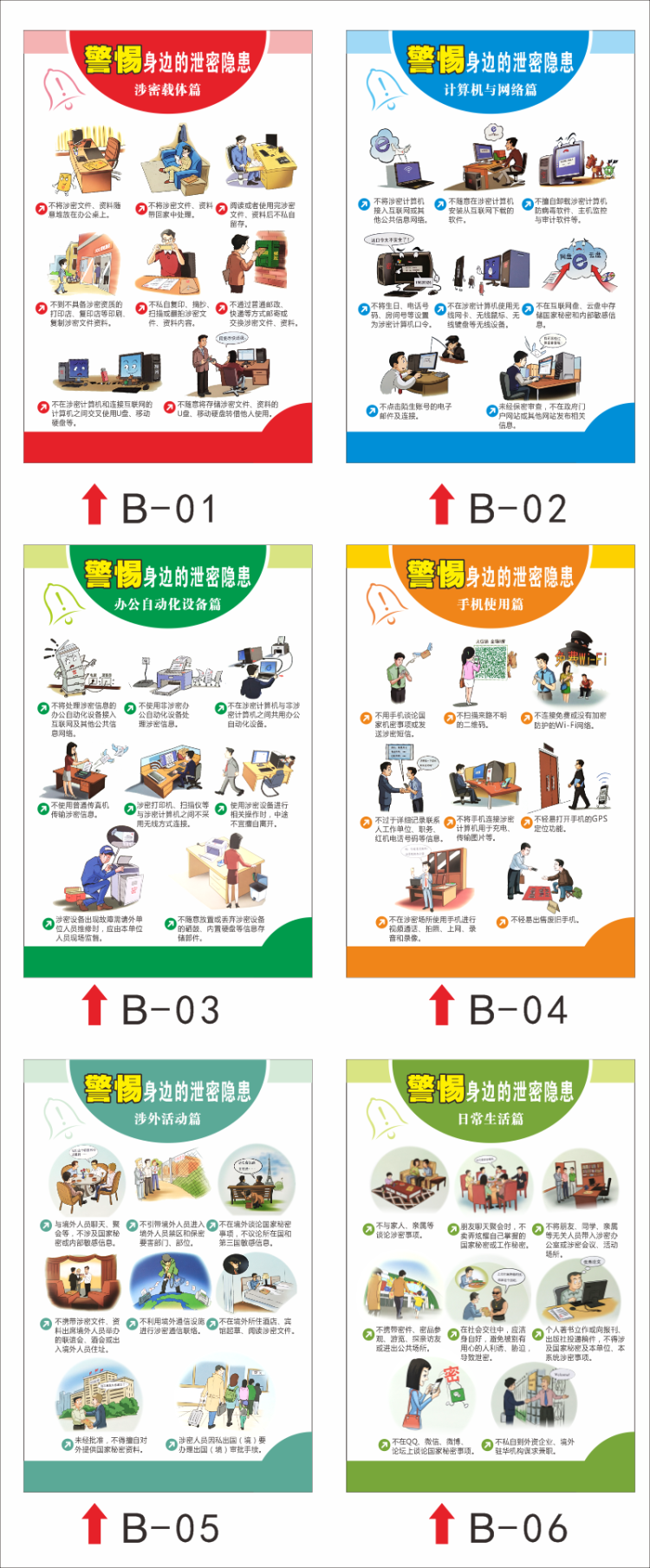 翠织星保密宣传海报保密宣传标语挂图保密安全管理制度保密宣传展板
